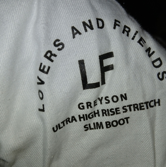 Lovers and Friends Greyson Ultra High Rise Slim Boot in cypress size 28 - Picture 13 of 15